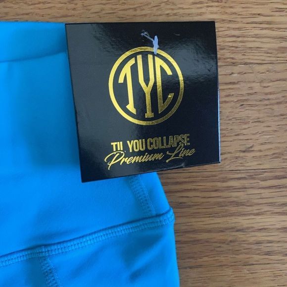New, TYC premium line leggings, Size LARGE, Color BLUE - Picture 4 of 6